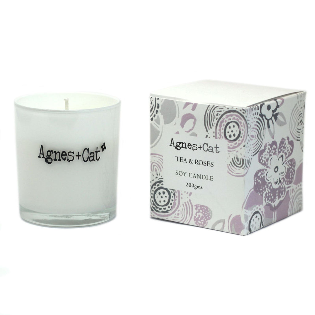 Coffret Duo Soja – votive Tea and Roses