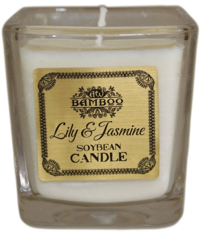 Jardin Blanc – bougie soja lys & jasmin