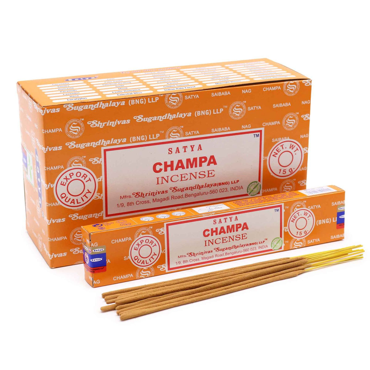Trio Satya – encens Champa